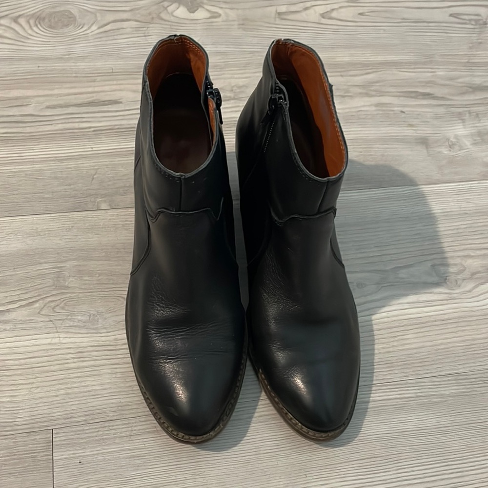 Lucky Brand Black Leather Boot